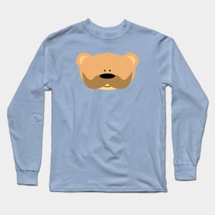 Teddy bear with mustache Long Sleeve T-Shirt